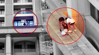 14 yaşındaki çocuk herkesi korkuttu! Gaziosmanpaşa'da panik anları kamerada