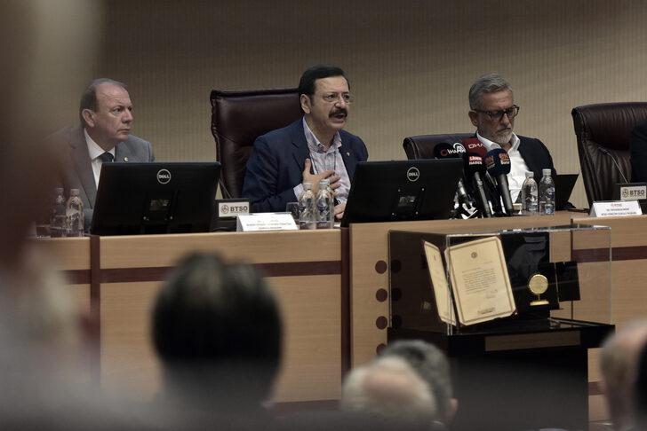 TOBB Başkanı Hisarcıklıoğlu "Bursa İş Dünyası ile İstişare Toplantısı"nda konuştu: G1