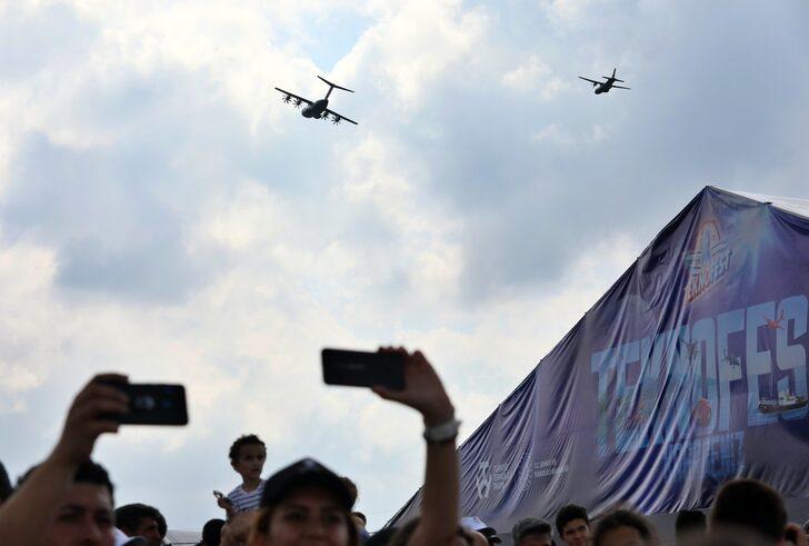 TEKNOFEST gösteri uçuşları ilgiyle izlendi G5