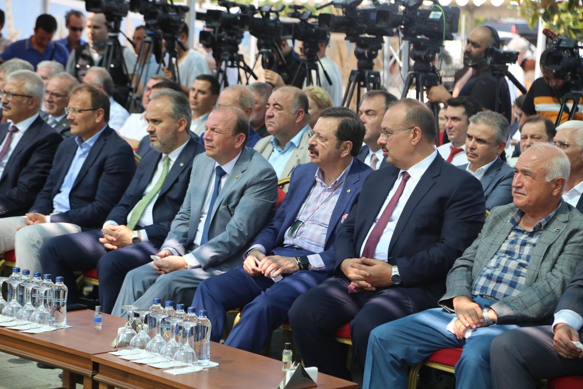 Bursa Ticaret Borsası Hizmet Binası ile Tahkim ve Arabuluculuk Merkezi a&ccedil;ıldı