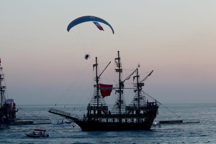 Fethiye'de Büyük Zafer’in 100. yılı havada ve denizde kutlandı G3