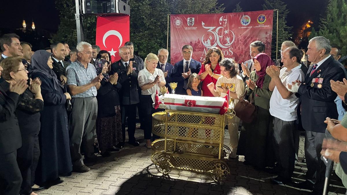 Karab&uuml;k Valiliğinden 30 Ağustos Zafer Bayramı resepsiyonu