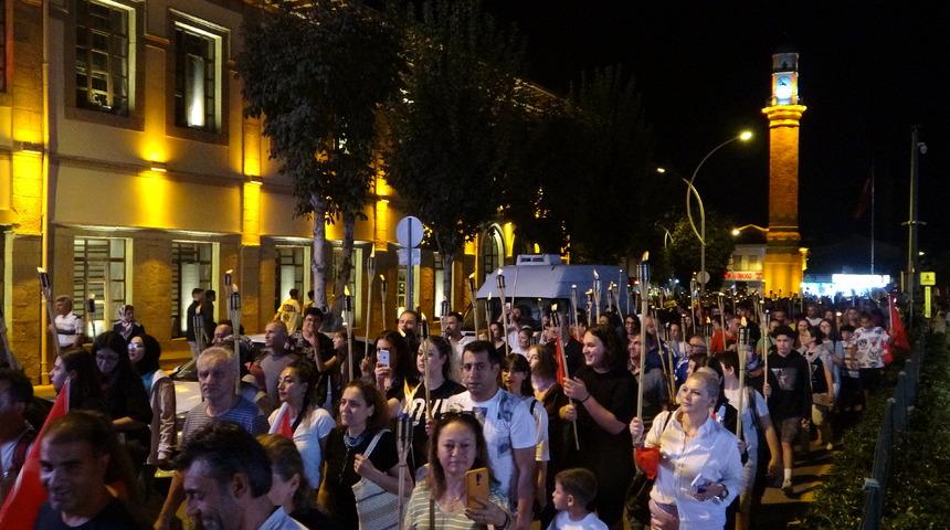 Çorum’da "Fener Alayı" düzenlendi