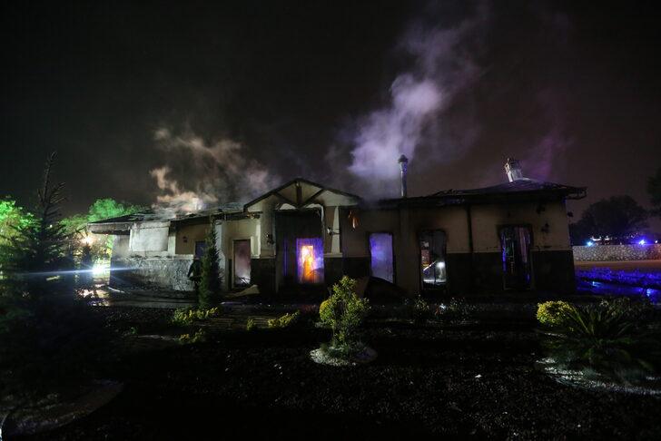 Bursa'da çiftliğin restoranında çıkan yangın söndürüldü G1
