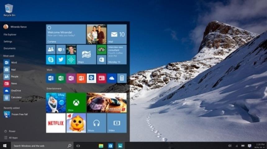 Windows 10 kullanım oranları belli oldu