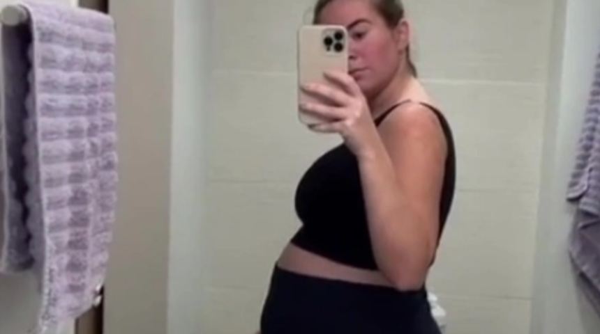 Genç kadın bebeğini iki kez doğurmak zorunda kalacak!