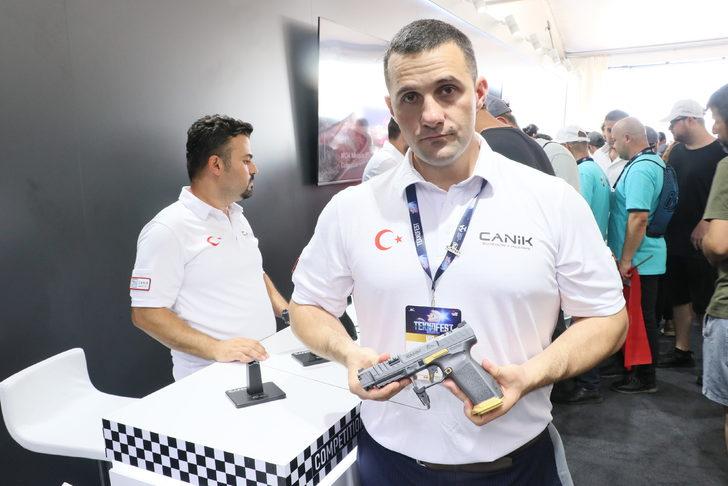 ABD'de yılın tabancası ödülünü kazanan CANiK, ürünlerini TEKNOFEST KARADENİZ'de sergiliyor G3