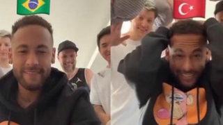 'Arda Turan, Neymar'ı dayaktan kurtardı!' PSG'nin yıldızına bayrak oyununda Türkiye gelince...