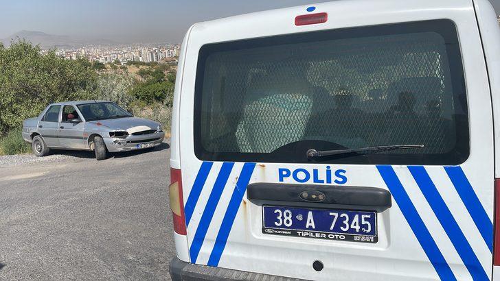 Kayseri'de "dur" ihtarına uymayarak kaçan otomobildeki iki kişi yakalandı G3