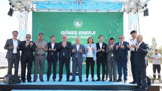 Sivas Belediyesi güneş enerjisi santralinin ilk etabının açılışı yapıldı