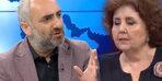 Ayşenur Arslan ve İsmail Saymaz canlıda birbirine girdi
