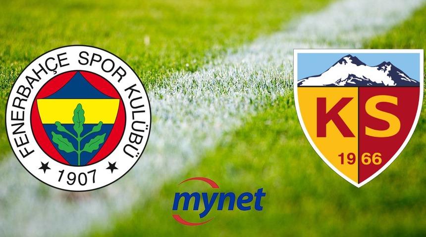 Fenerbahçe Kayserispor maçı ne zaman, saat kaçta, hangi kanalda canlı yayınlanacak? Fenerbahçe Kayserispor maçı saati ve kanalı!