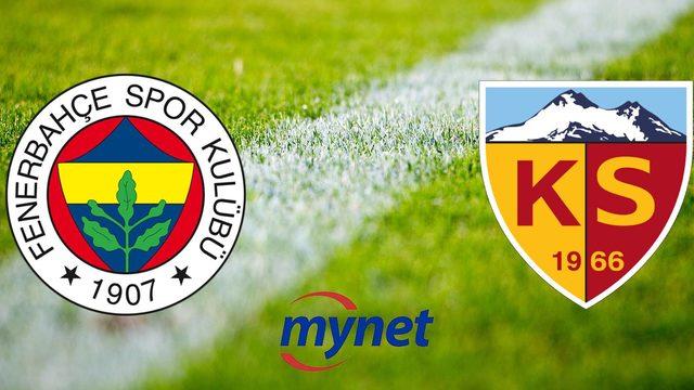 Fenerbahçe Kayserispor maçı ne zaman, saat kaçta? Fenerbahçe Kayserispor maçı hangi kanalda, ilk 11'ler belli oldu mu?