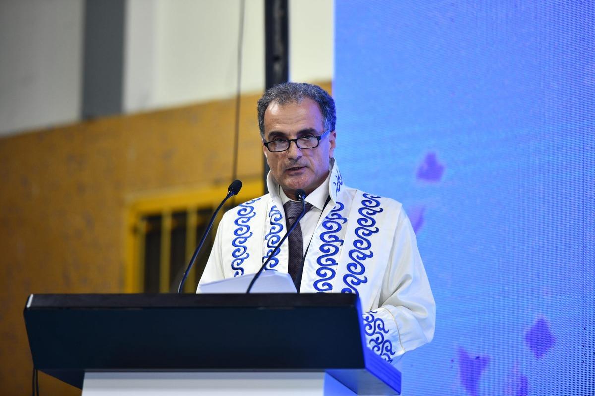 TOGG &Uuml;st Y&ouml;neticisi Karakaş, SA&Uuml; mezuniyet t&ouml;reninde konuştu: