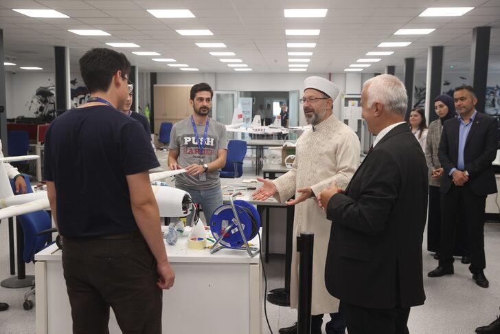 Diyanet İşleri Başkanı Ali Erbaş, TUSAŞ'ı ziyaret etti G4