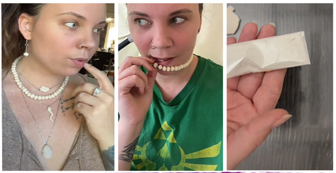 TikTok&rsquo;ta adım hızla pop&uuml;ler oldu! G&ouml;nderilen spermlerden aksesuar yaparak servet kazanıyor