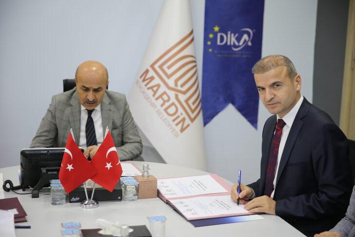 Mardin'de 11,5 milyon lira bütçeli 2 projenin protokol imza töreni yapıldı G3