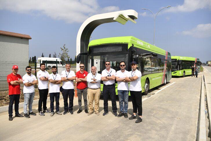 Yerli elektrikli otobüsler, TEKNOFEST'in ilk gününde 9 bin 500 yolcu taşıdı G3
