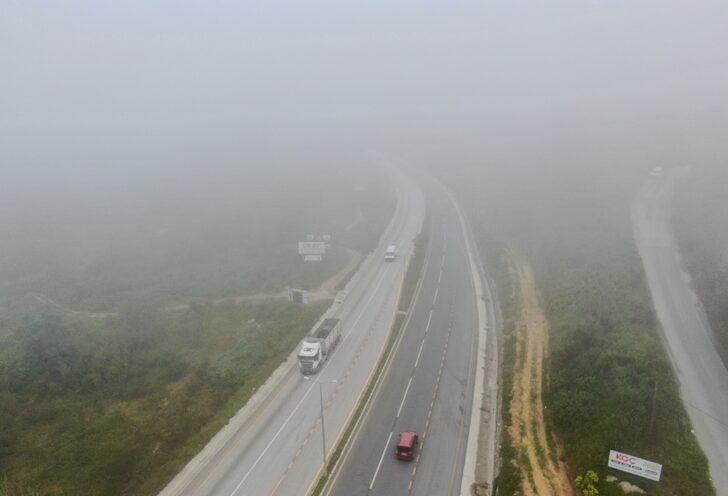 Batı Karadeniz bağlantı yolunda sis etkili oluyor G2