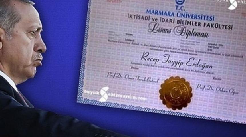'Recep Tayyip Erdoğan'ın diploması sahte' iddiaları tekrar gündem