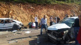 Bilecik'te kaza: 2 ölü, 10 yaralı