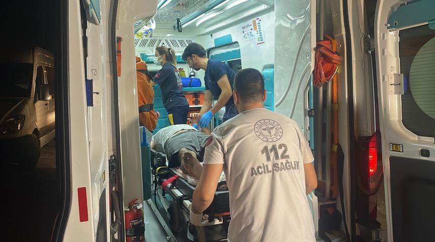 Adana'da evin damından düşen hırsızlık zanlısı yaralandı