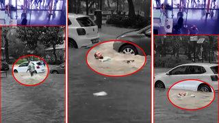 Kiminin dehşeti oldu, kiminin eğlencesi! Bursa'dan şok etkisi yaratan görüntüler