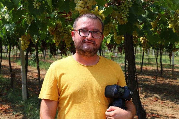 Tekirdağ'ın üzüm bağları, 1 yıl süresince üretimden hasada kadar fotoğraflanacak G4