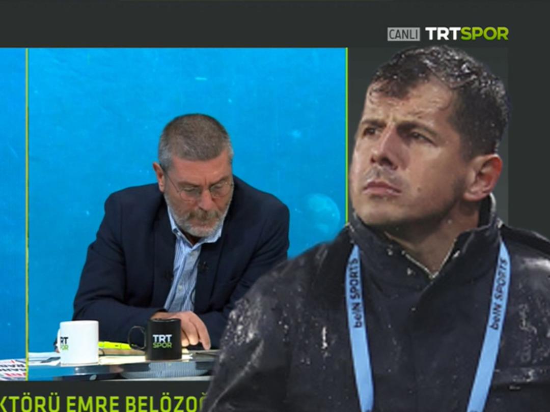 Son dakika: "Senin benimle derdin var!" Canlı yayında b&uuml;y&uuml;k tartışma! Emre Bel&ouml;zoğlu ile Cem Dizdar arasında teknik direkt&ouml;rl&uuml;k polemiği...