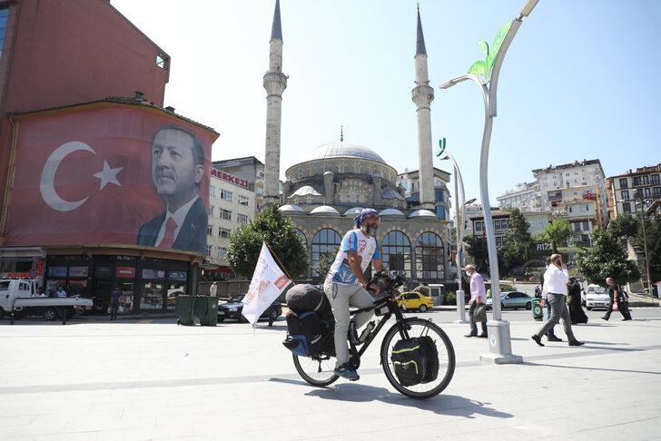 Organ ve kök hücre bekleyen çocuklar için kilometrelerce pedal çeviriyor G2