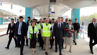 Bakan Karaismailoğlu, Gaziray'ın ilk test sürüşüne katıldı: