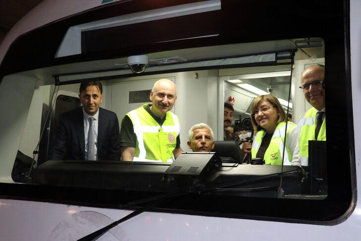 Bakan Karaismailoğlu, Gaziray'ın ilk test sürüşüne katıldı: G3