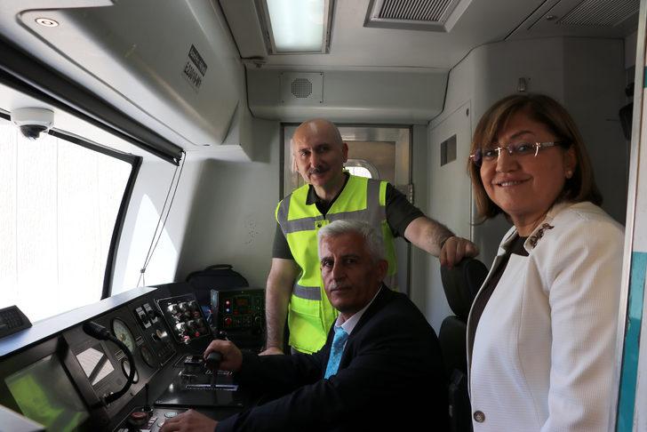 Bakan Karaismailoğlu, Gaziray'ın ilk test sürüşüne katıldı: G4