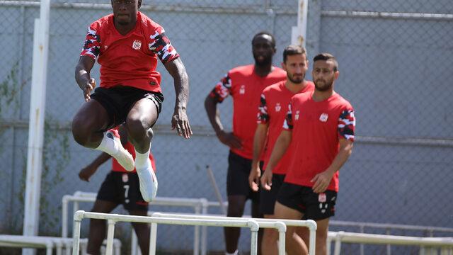 Sivasspor, Fatih Karagümrük maçının hazırlıklarını sürdürdü