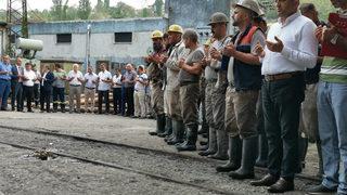 TTK'ye ait maden ocağının yeni panosunda üretime başlandı