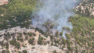 GÜNCELLEME - Manisa'daki orman yangını kontrol altına alındı