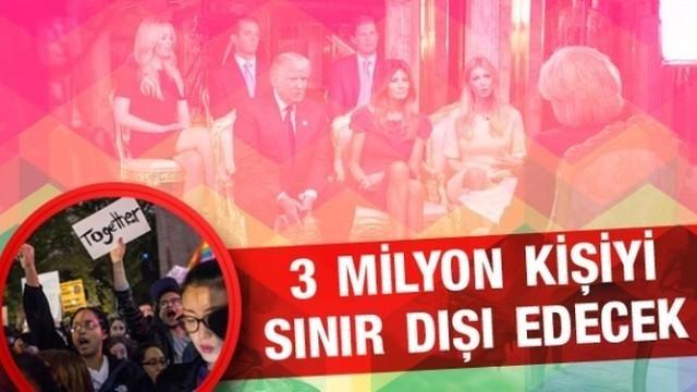 ABD Yeni Başkanı TRUMP 3 Milyon Kişiyi Sınır Dışı Edecek Kimler Sınır Dışı Edilecek?