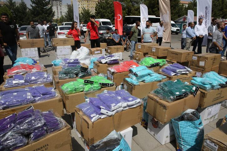 Mardin'de amatör spor kulüplerine 5 milyon lira değerinde malzeme desteği G5