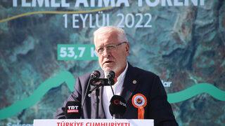 Bakan Karaismailoğlu, Nurdağı-Gaziantep kara yolunun temel atma törenine katıldı: