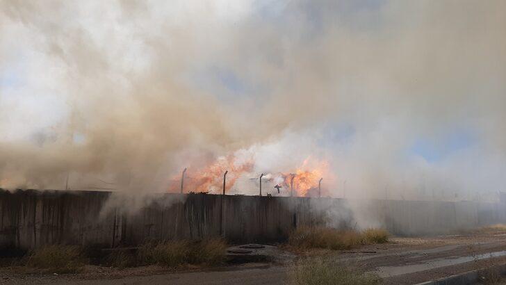 Çorum'da kontrplak fabrikasında çıkan yangın kontrol altına alındı G5