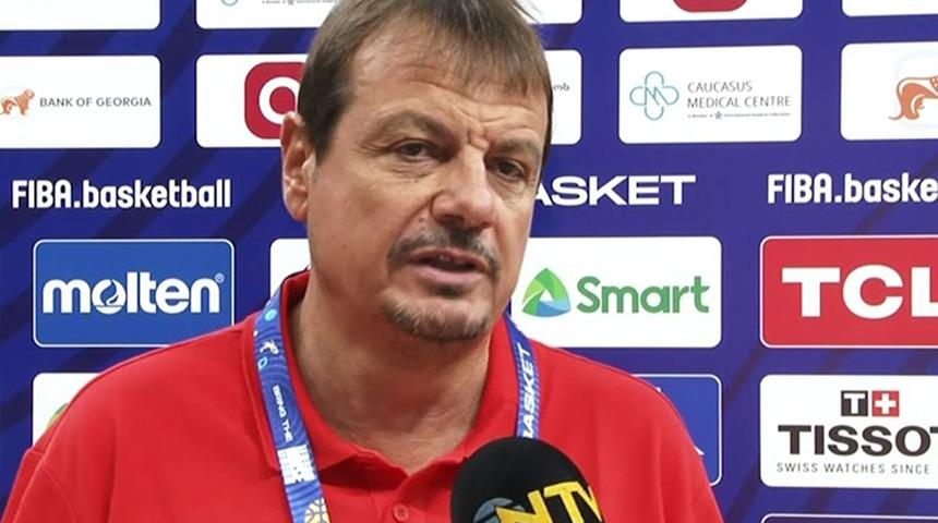 Ergin Ataman: "Şans eseri kazandık"