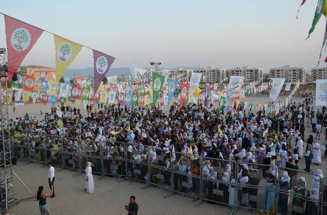 HDP Eş Genel Başkanı Sincar, Silopi'de mitinge katıldı