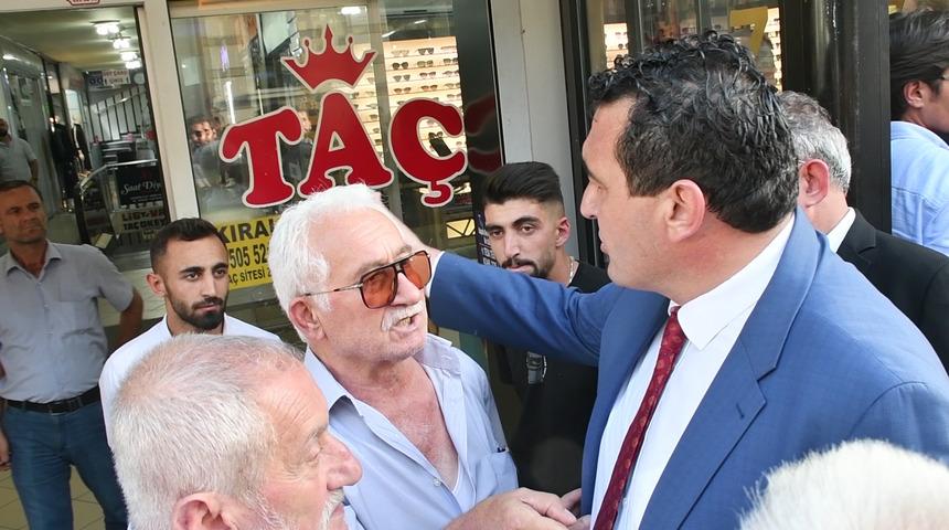 Sivas'ta CHP Ekonomi Masası Heyeti'ne tepki