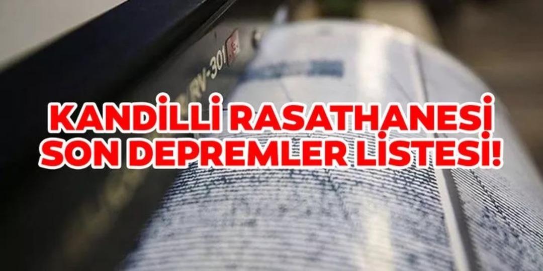 SON DEPREMLER 5 EKİM 2022! Deprem mi oldu? Kandilli Rasathanesi ve AFAD a&ccedil;ıkladı! 5 Ekim 2022 &Ccedil;arşamba