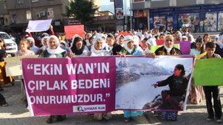 Varto'daki PKK'lının çıplak teşhirine Şırnak'ta kınama