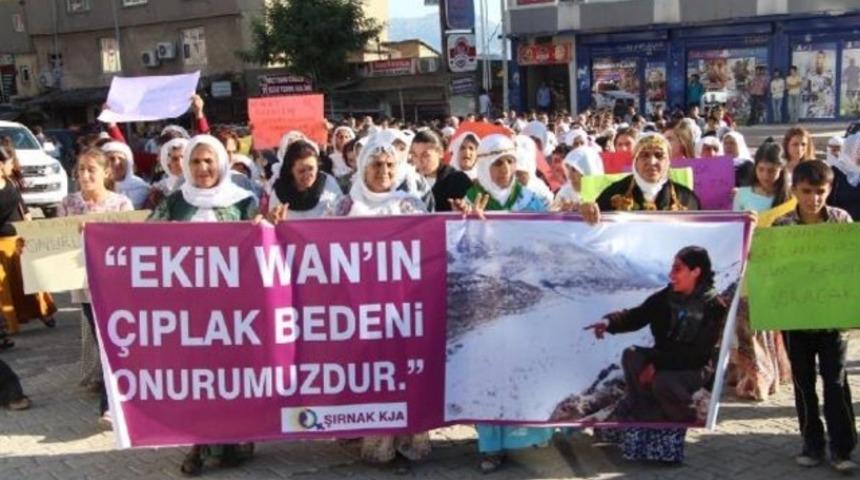 Varto'daki PKK'lının çıplak teşhirine Şırnak'ta kınama