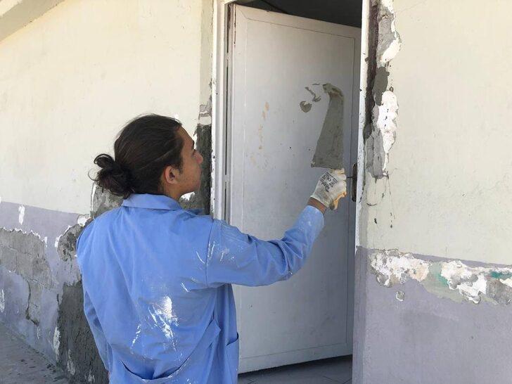 Muğla'da okulların tadilatını meslek lisesi öğrencileri yapıyor G2
