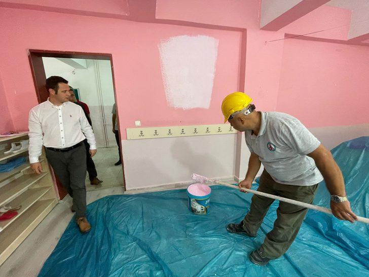 Muğla'da okulların tadilatını meslek lisesi öğrencileri yapıyor G5