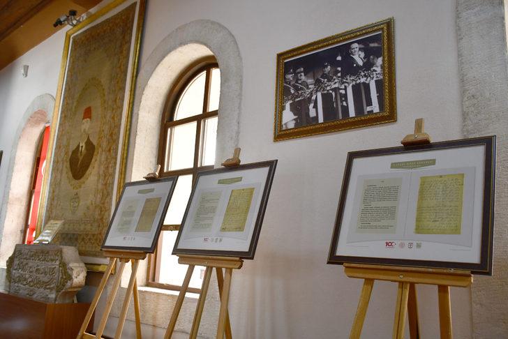 "Sivas Kongre Belgeleri Arşivi Sergisi" açıldı G1