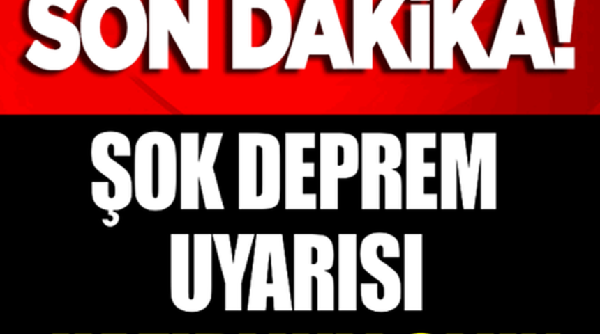 Son Dakika 7.5 Şiddetinde Deprem Uyarısı Uzmanlar Ne Dedi?